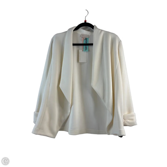 Blazer By Skies Are Blue In Cream, Size: L