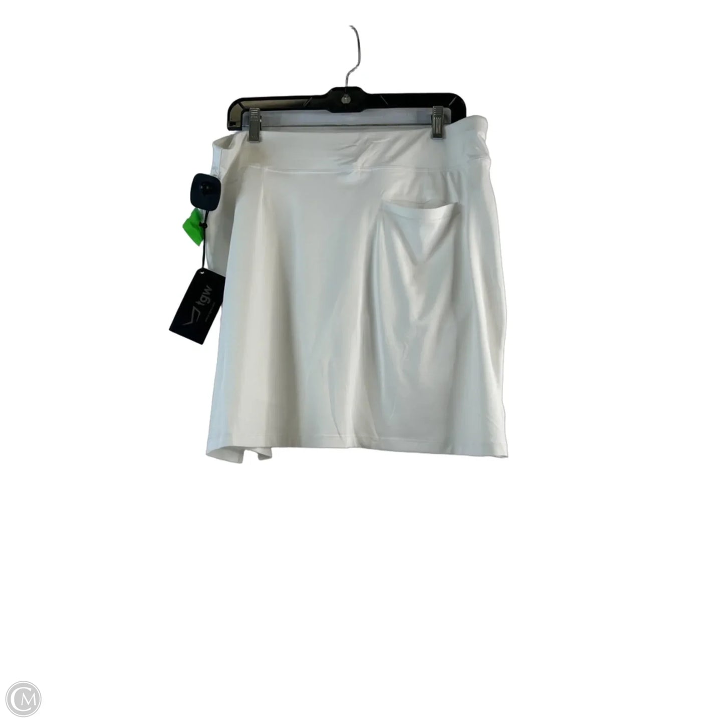 Athletic Skirt By Clothes Mentor In White, Size: 14