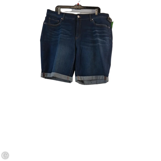 Shorts By Time And Tru In Blue Denim, Size: 18