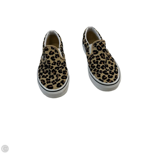 Shoes Sneakers By Vans In Leopard Print, Size: 9