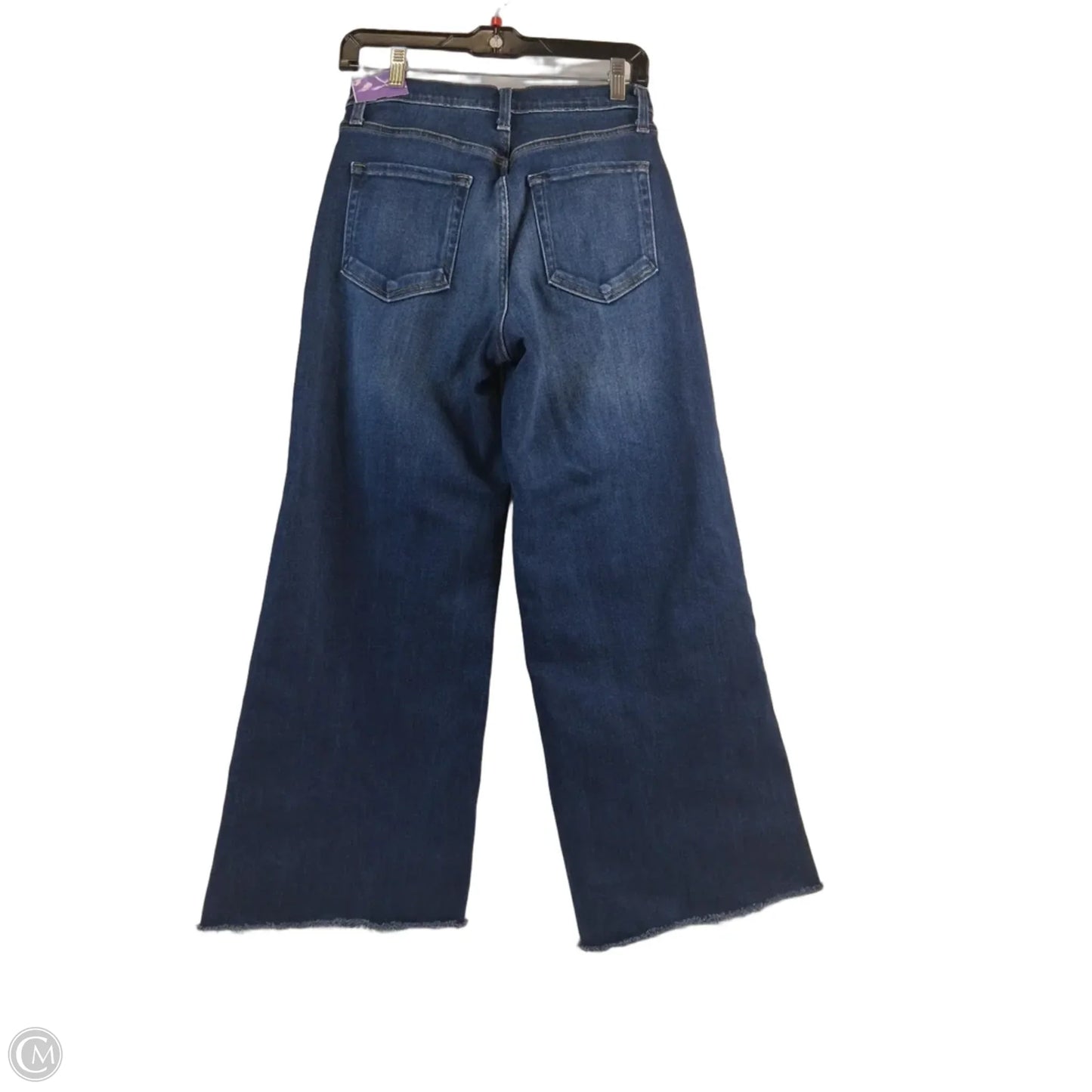 Jeans Wide Leg By Just Black In Blue Denim, Size: 2