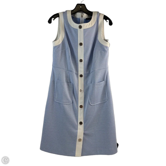 Dress Casual Midi By Tommy Hilfiger In Blue & White, Size: M
