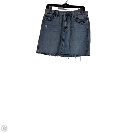 Skirt Mini & Short By Hidden In Blue Denim, Size: 8