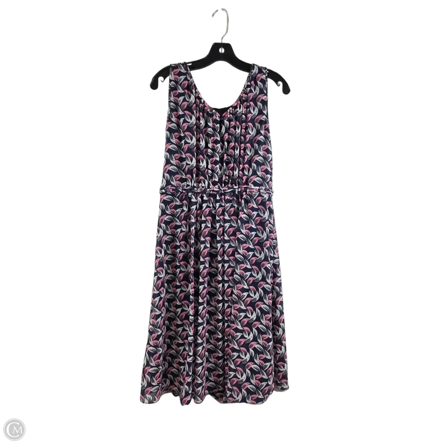 Dress Casual Midi By Boden In Blue & Pink, Size: S