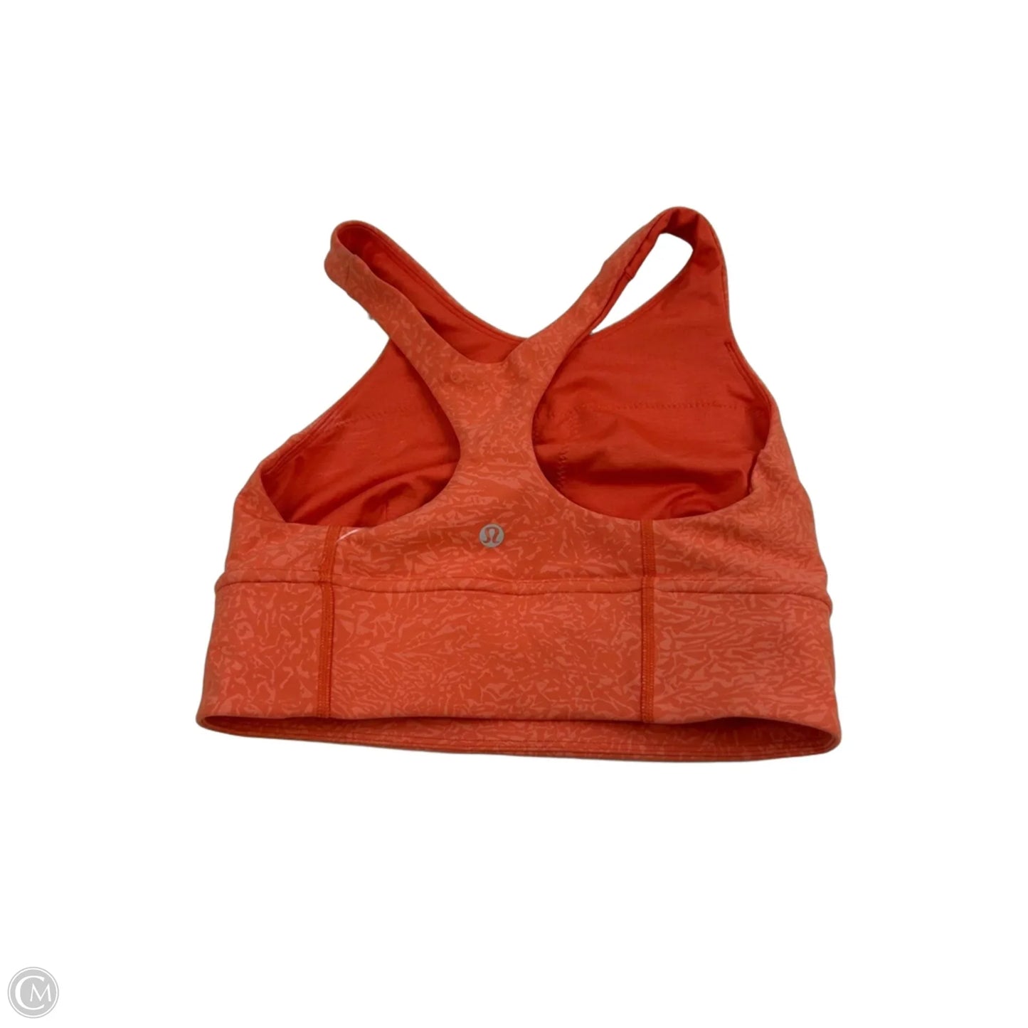 Athletic Bra By Lululemon In Orange, Size: S
