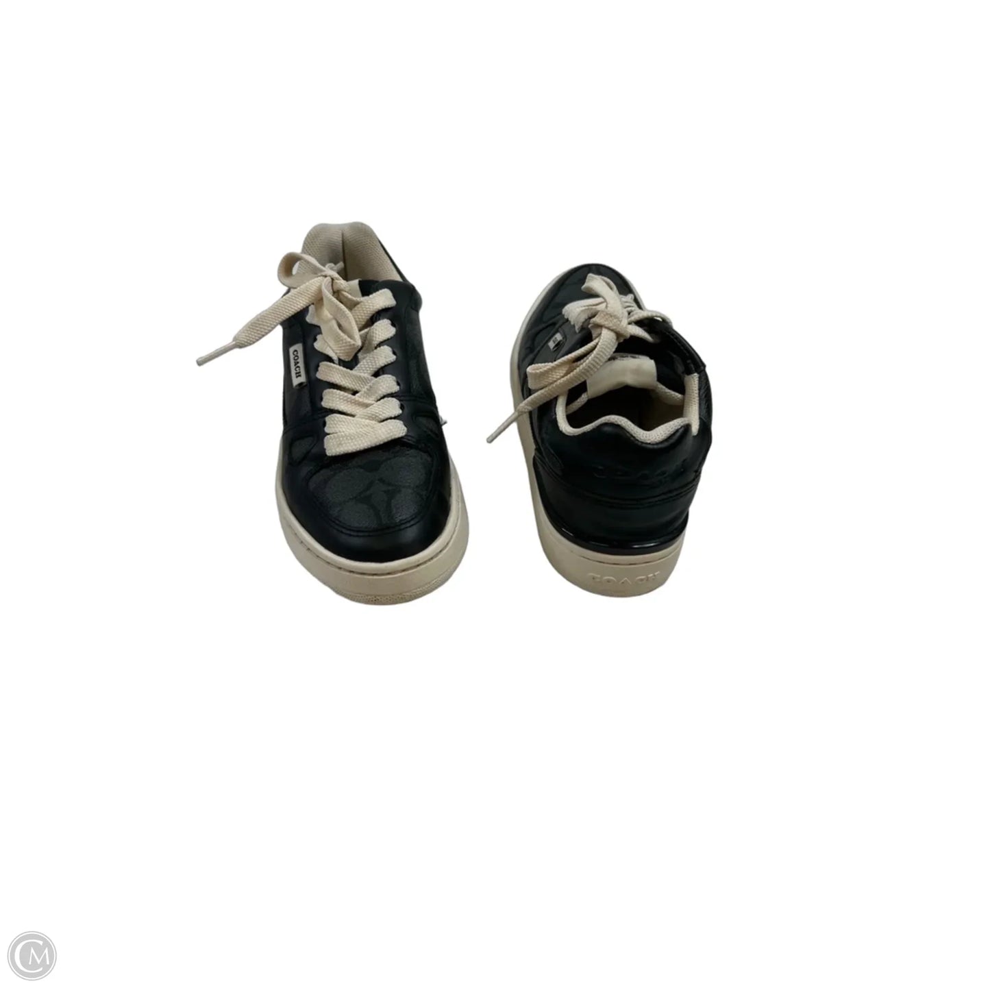 Shoes Designer By Coach In Black & Cream, Size: 6.5