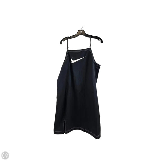 Athletic Dress By Nike Apparel In Black & White, Size: Xl