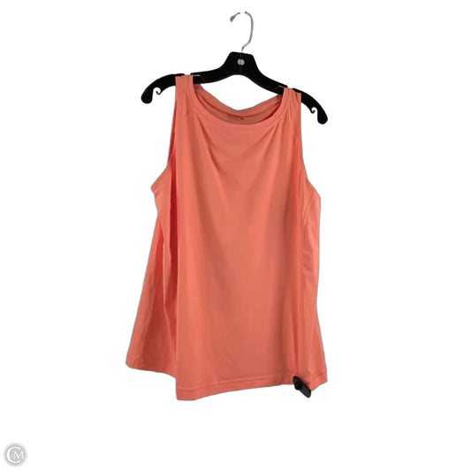 Tank Top Designer By Lilly Pulitzer In Orange, Size: Xl
