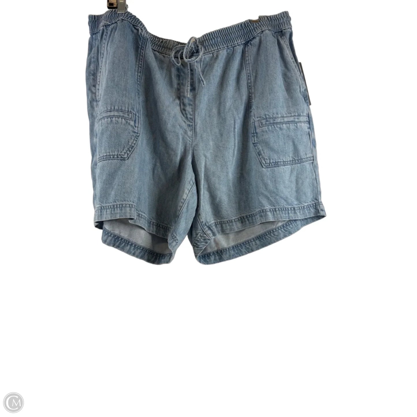 Shorts By Talbots In Blue Denim, Size: 20