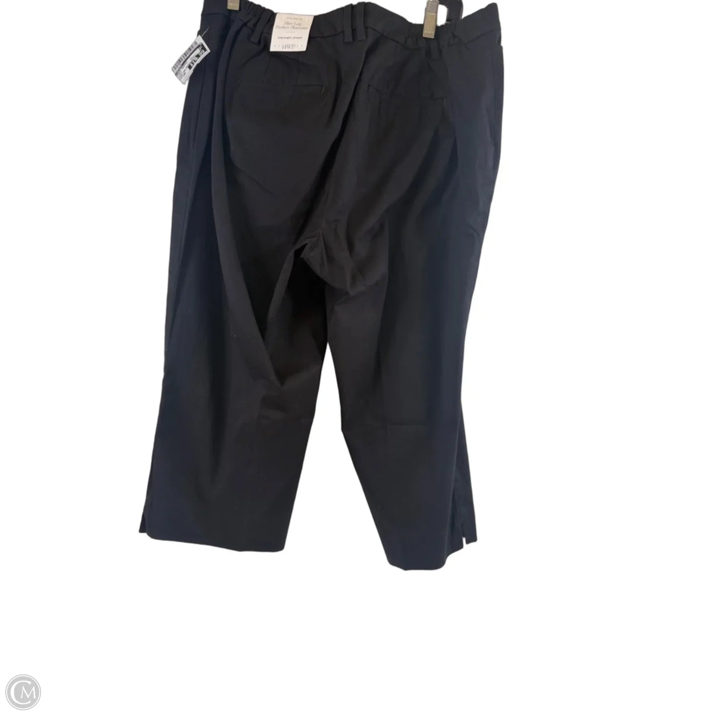 Pants Cropped By Talbots In Black, Size: 14p