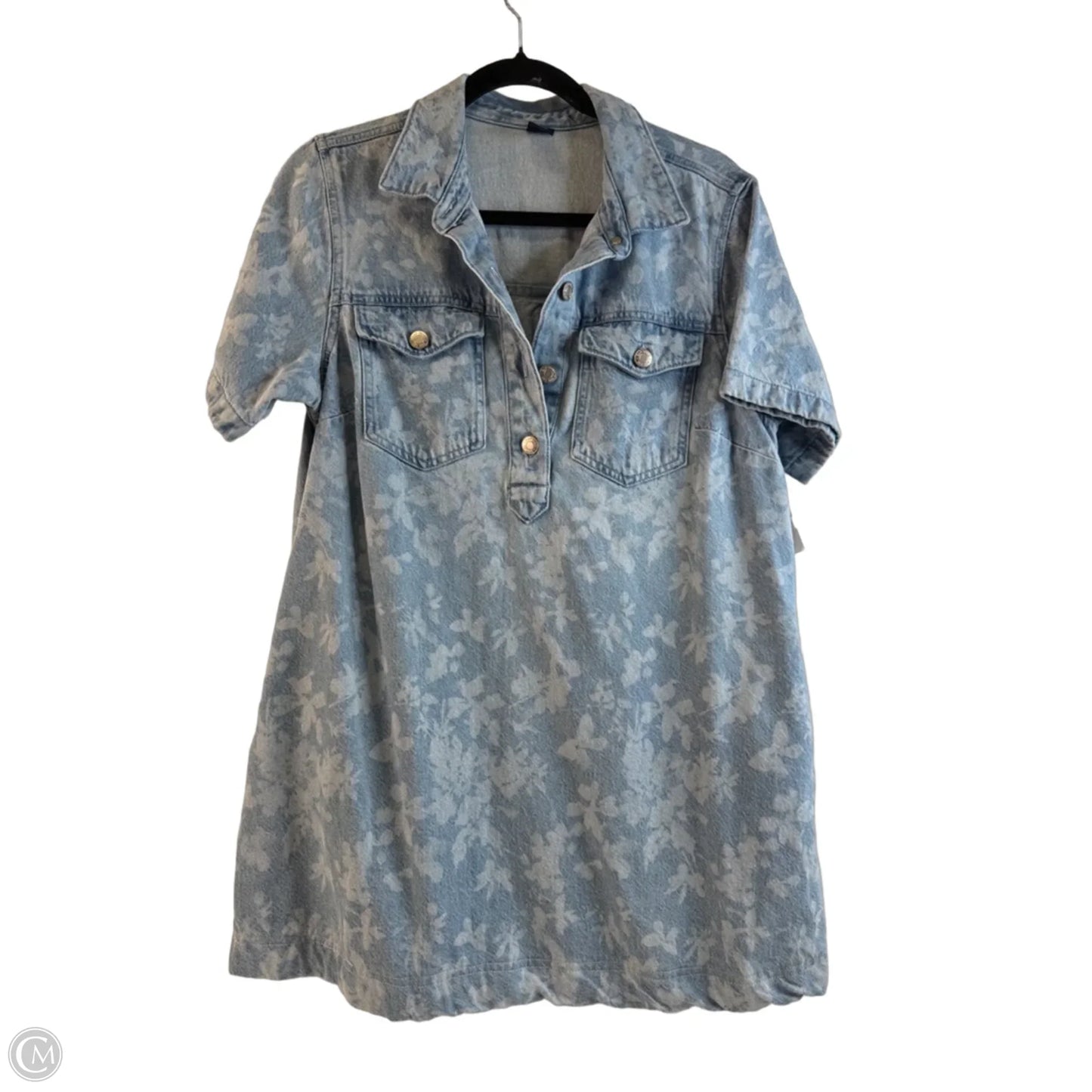 Dress Casual Short By Gap In Blue Denim, Size: Mp