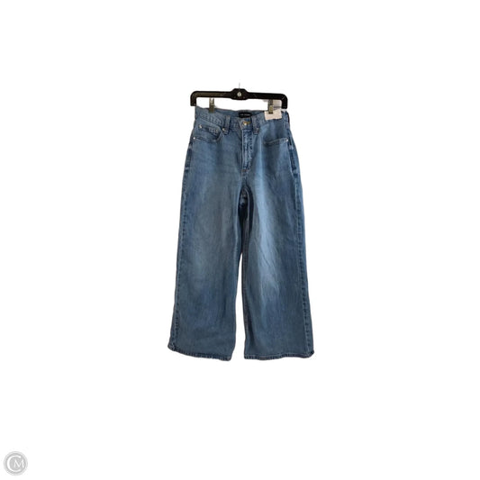 Jeans Wide Leg By Free Assembly In Blue Denim, Size: 4