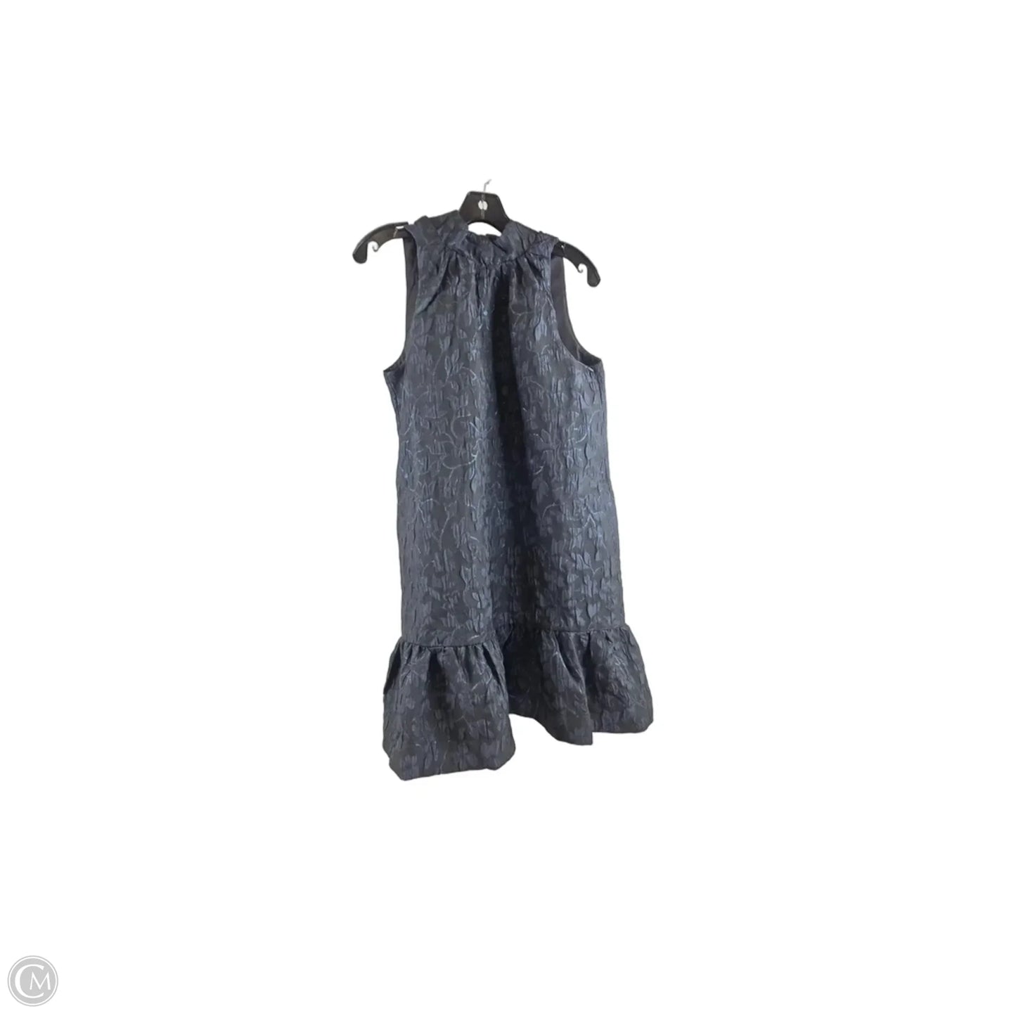 Dress Casual Midi By Scoop In Black & Blue, Size: M