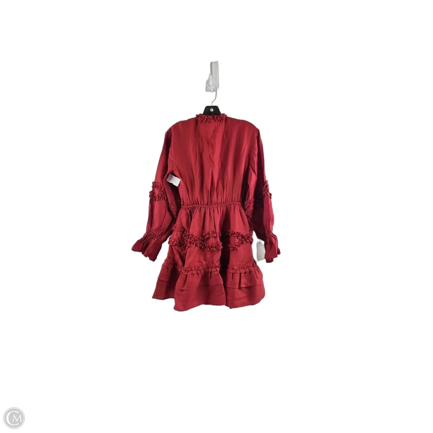 Dress Casual Midi By Clothes Mentor In Orange, Size: Xs