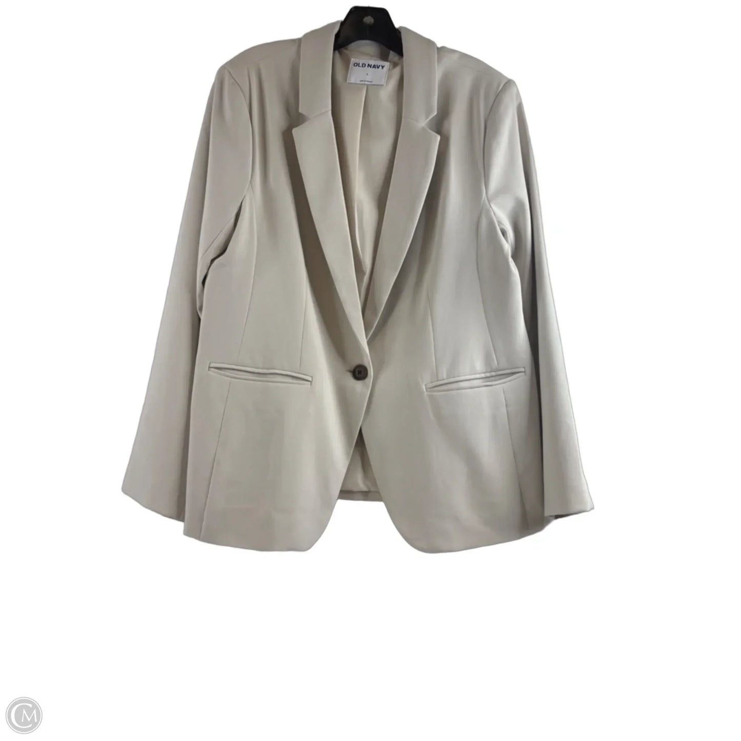 Blazer By Old Navy In Taupe, Size: L