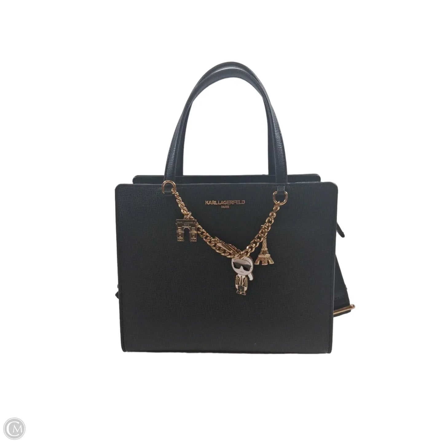 Handbag Designer By Karl Lagerfeld, Size: Medium