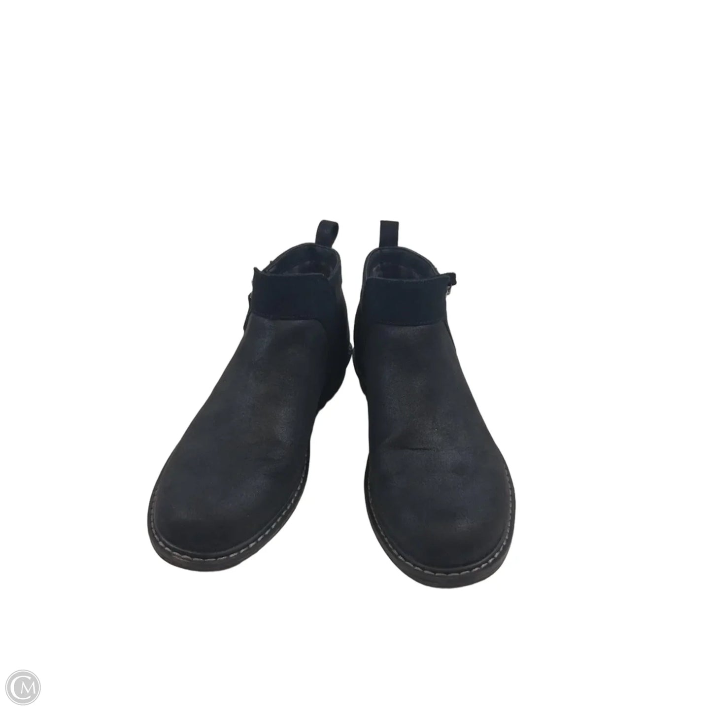 Boots Ankle Flats By Skechers In Black, Size: 8