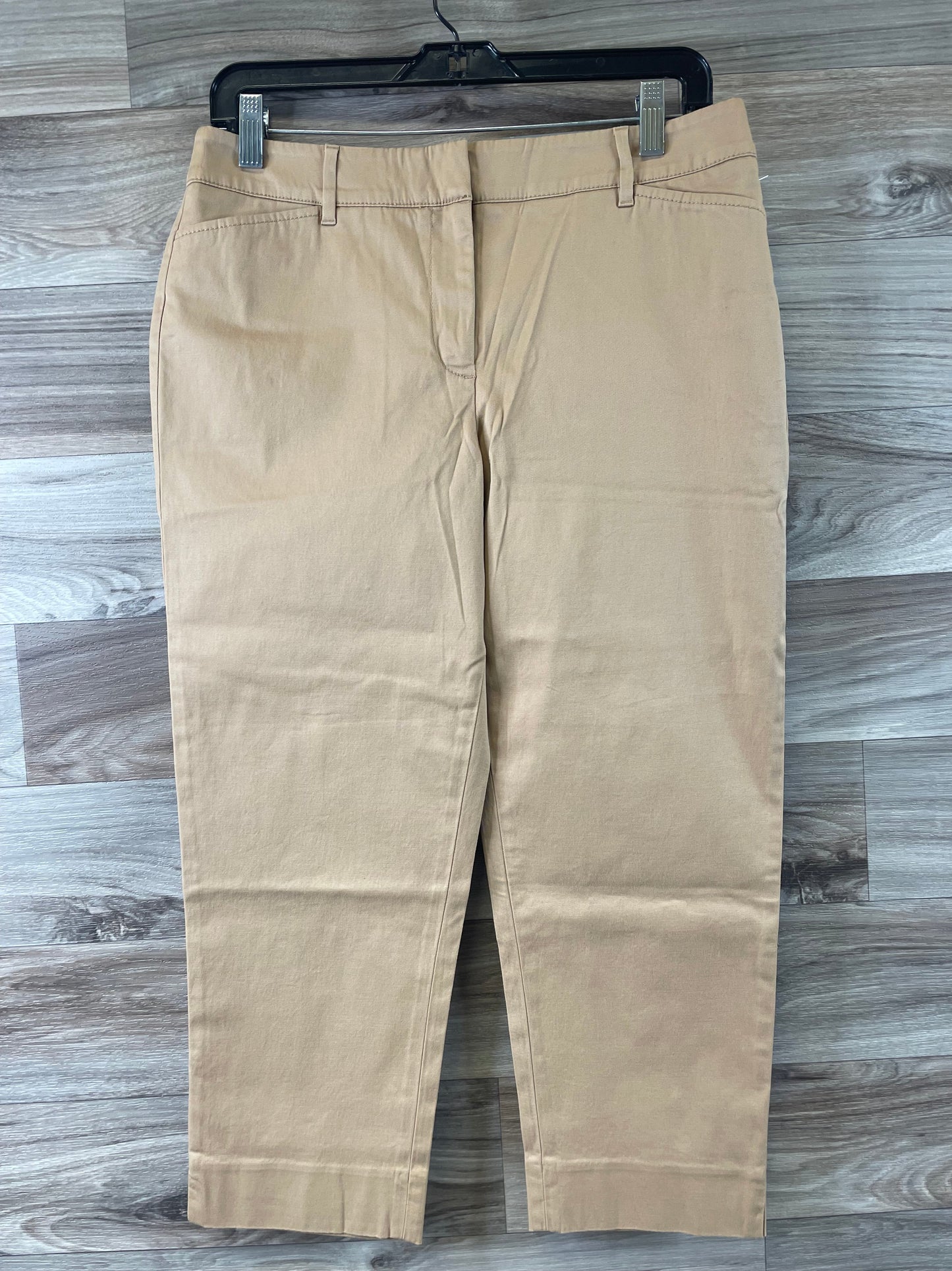 Tan Pants Cropped Talbots, Size 8petite