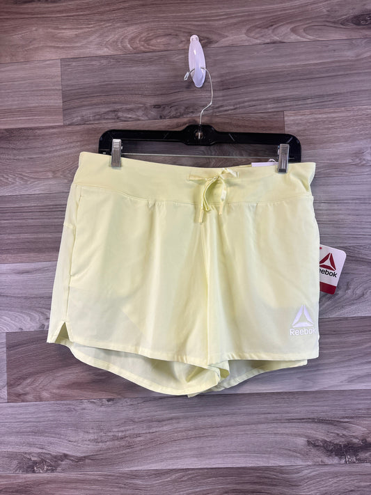 Athletic Shorts By Reebok In Green, Size: L