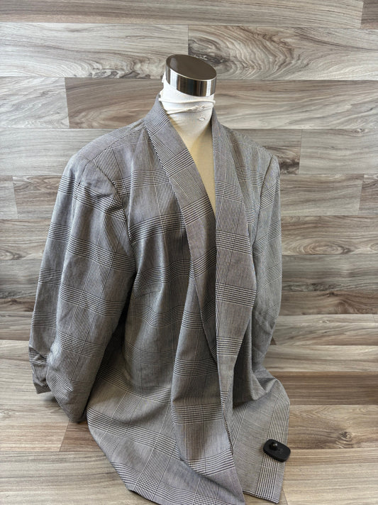 Blazer By Worthington In Grey, Size: 3x