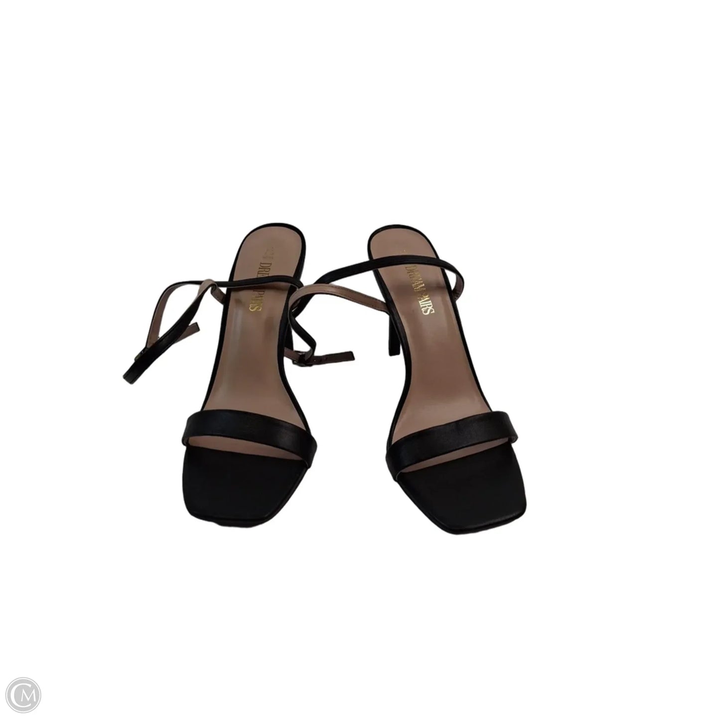 Sandals Heels Stiletto By Dream Pairs In Black, Size: 11