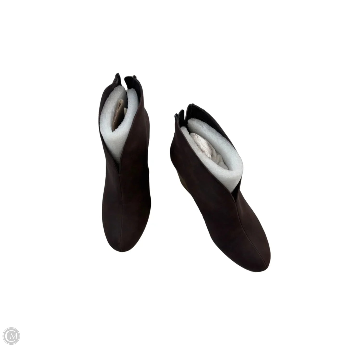Boots Ankle Heels By Aerosoles In Brown, Size: 6.5