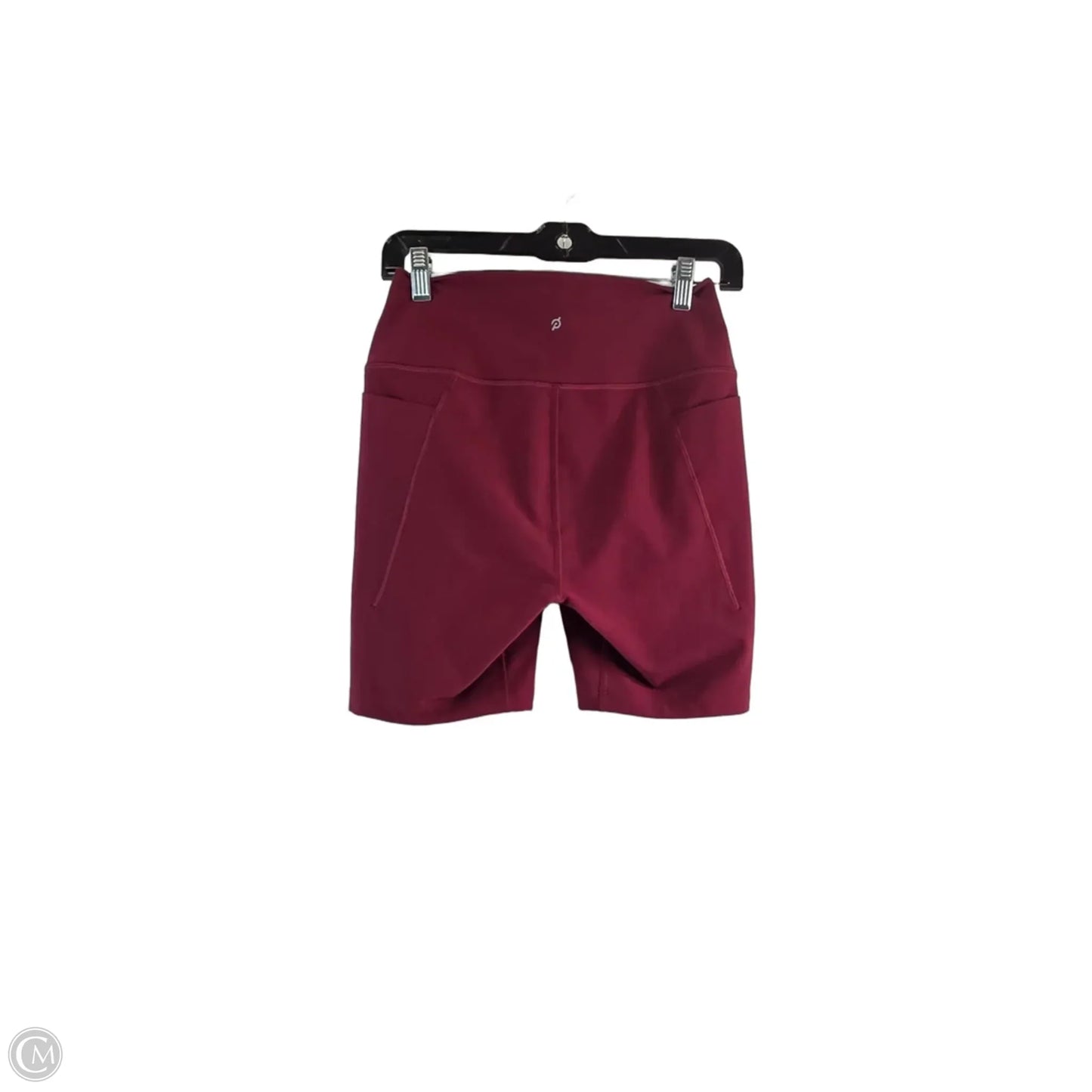 Athletic Shorts By Peloton In Maroon, Size: M