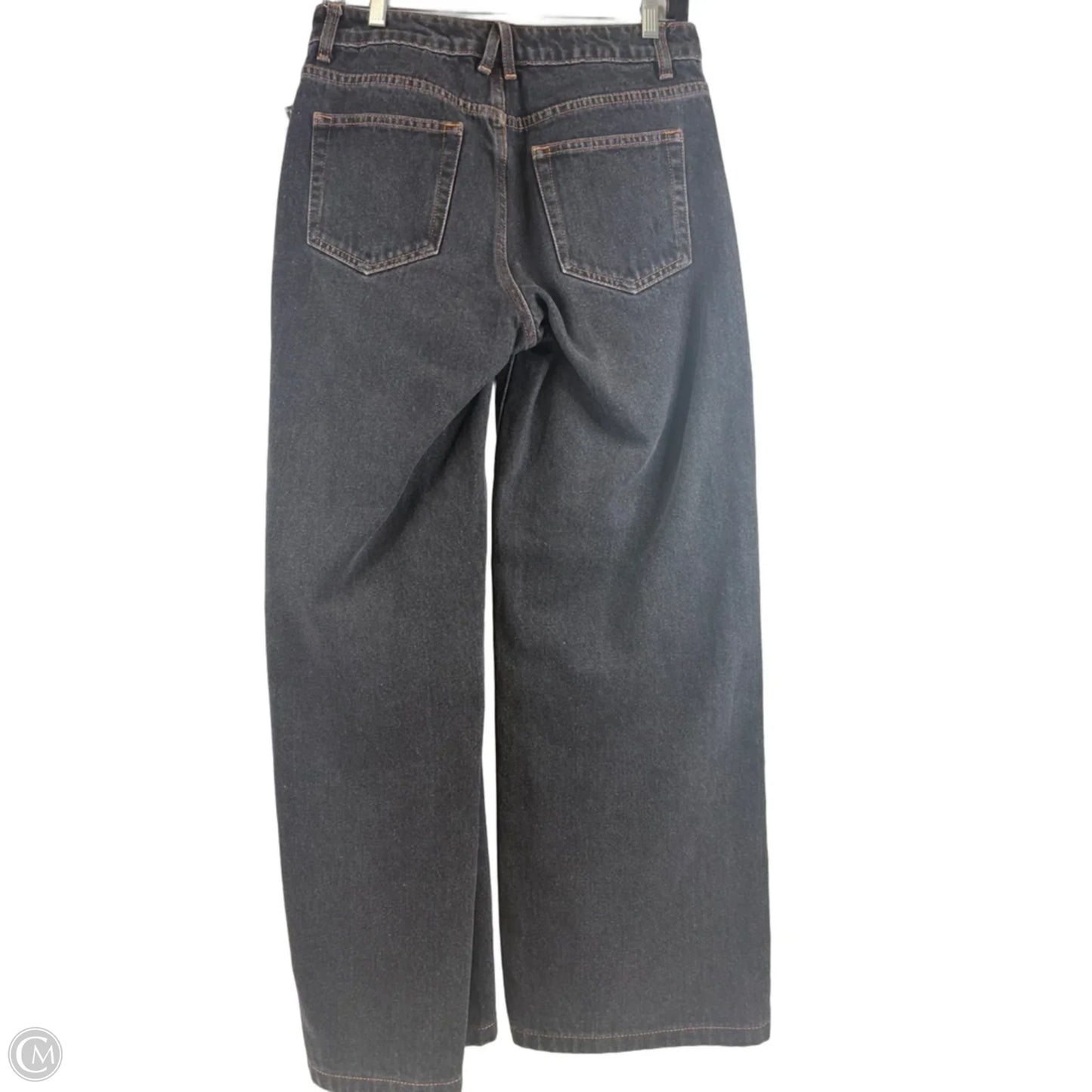 Jeans Wide Leg By Clothes Mentor In Black, Size: 2