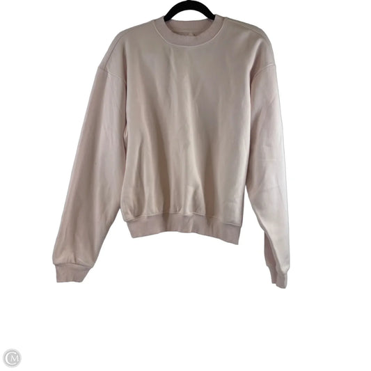 Sweatshirt Crewneck By Skims In Pink, Size: M