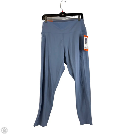 Athletic Leggings By Danskin In Blue, Size: Xxl