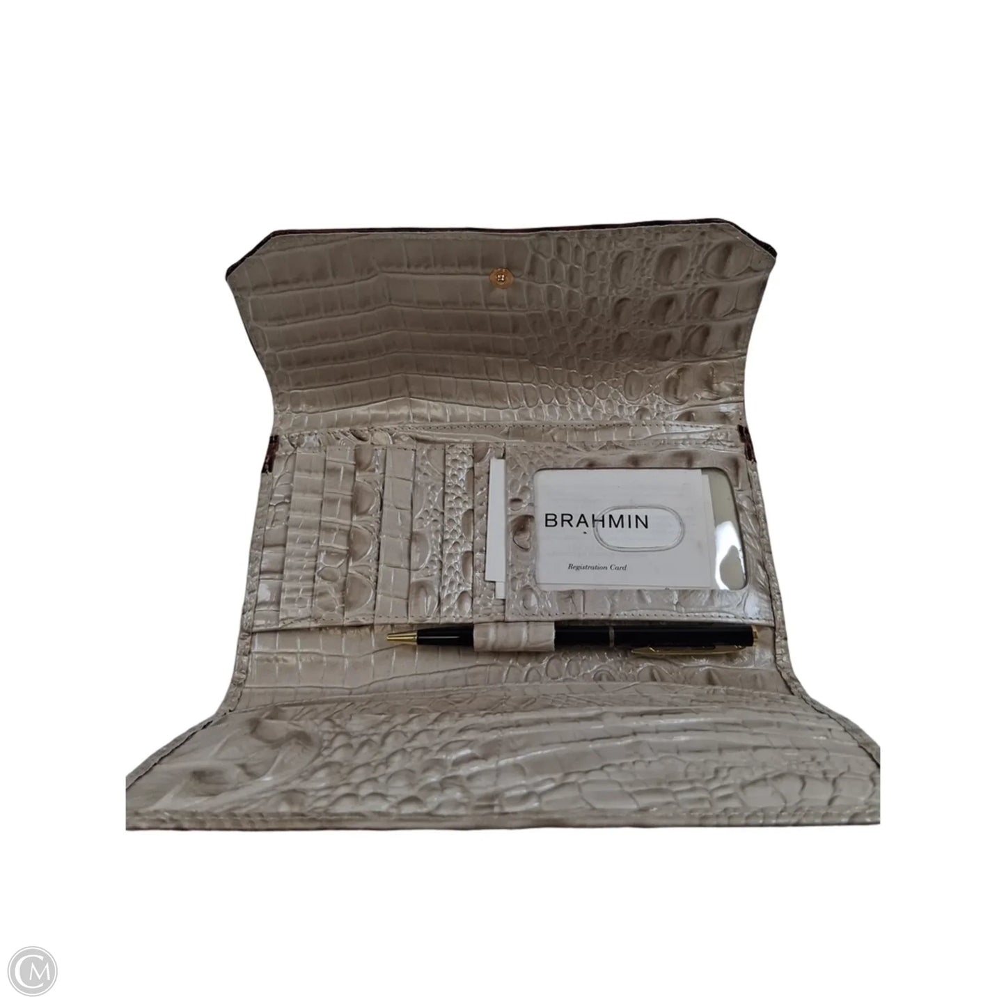 Wallet Designer By Brahmin, Size: Large