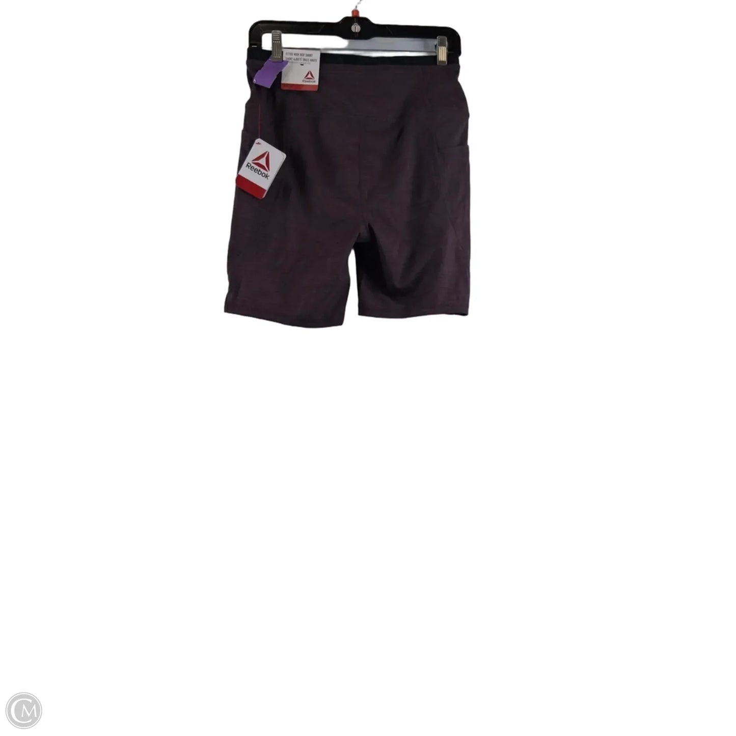 Athletic Shorts By Reebok In Black & Purple, Size: M