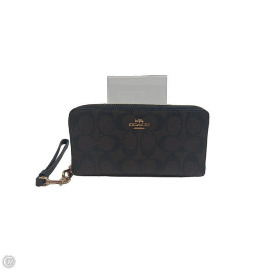 Wristlet Designer By Coach, Size: Large