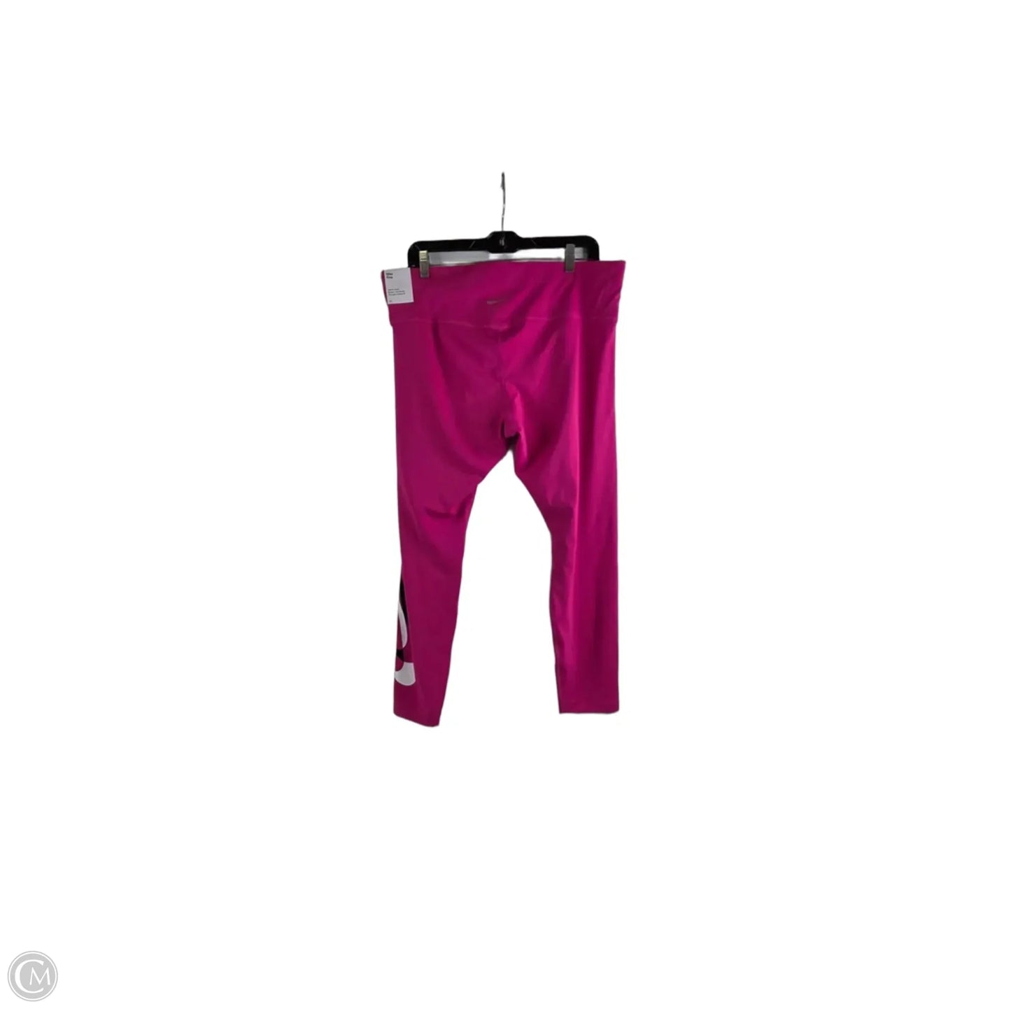 Athletic Leggings By Nike Apparel In Pink, Size: 1x