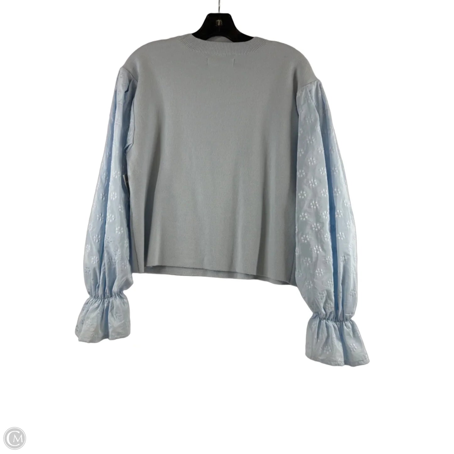 Top Long Sleeve By Anthropologie In Blue, Size: S