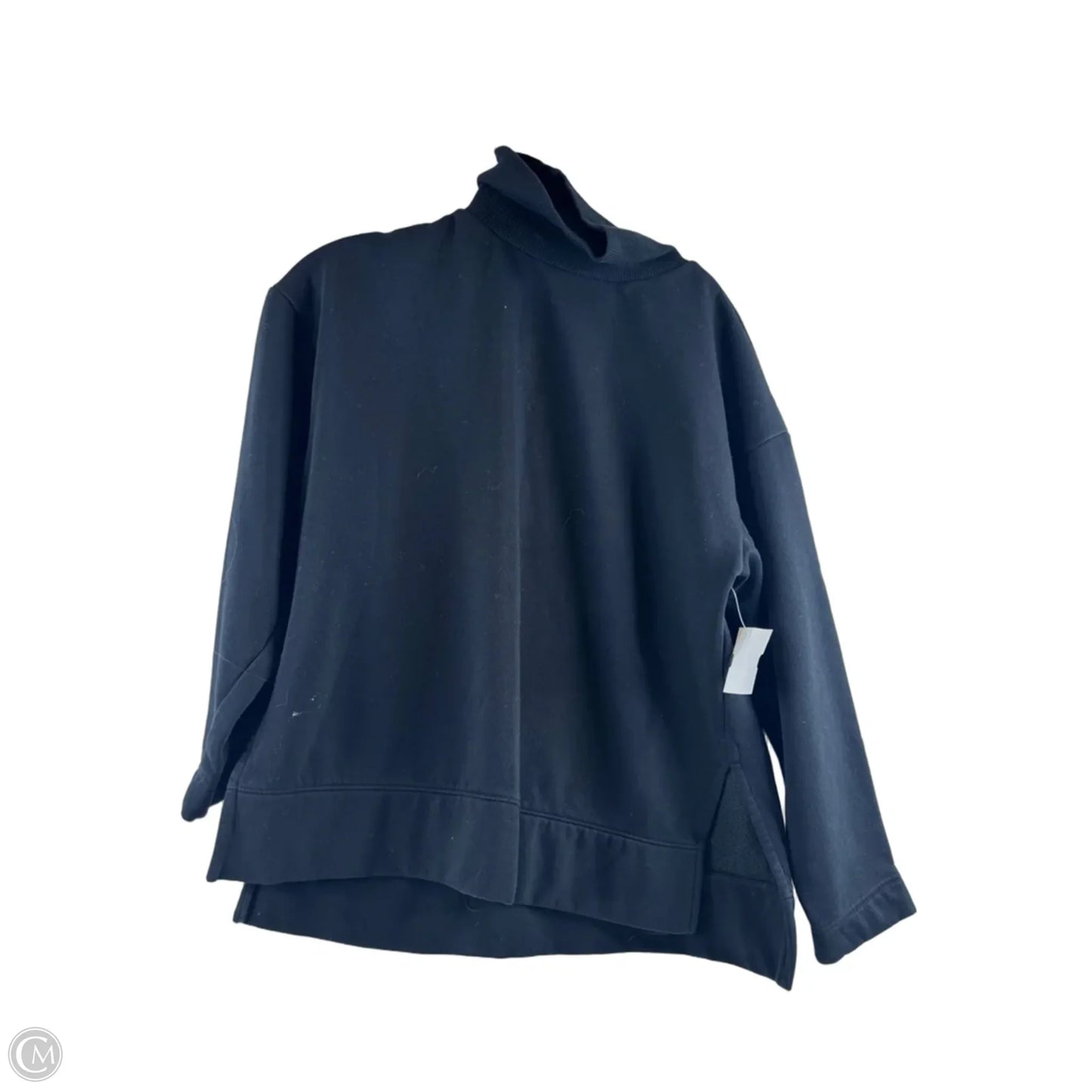 Athletic Sweatshirt Collar By Lou And Grey In Black, Size: Xs