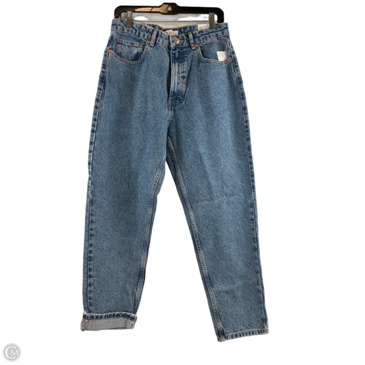 Jeans Boyfriend By Zara In Blue Denim, Size: 10
