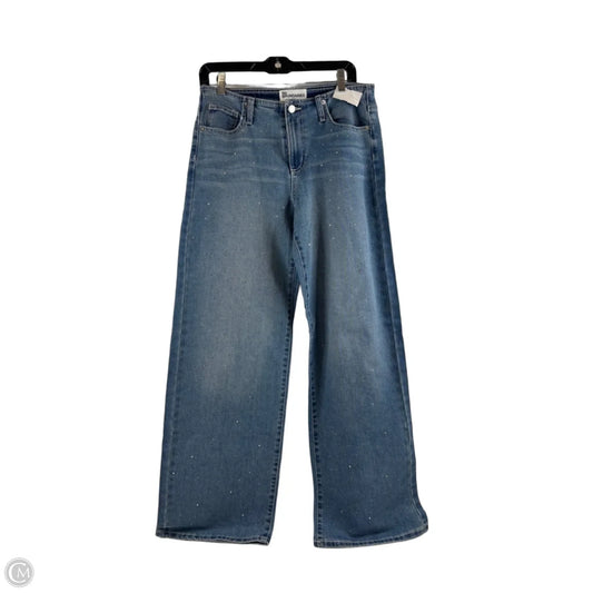 Jeans Wide Leg By No Boundaries In Blue Denim, Size: 4