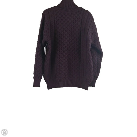 Sweater By Clothes Mentor In Purple, Size: M
