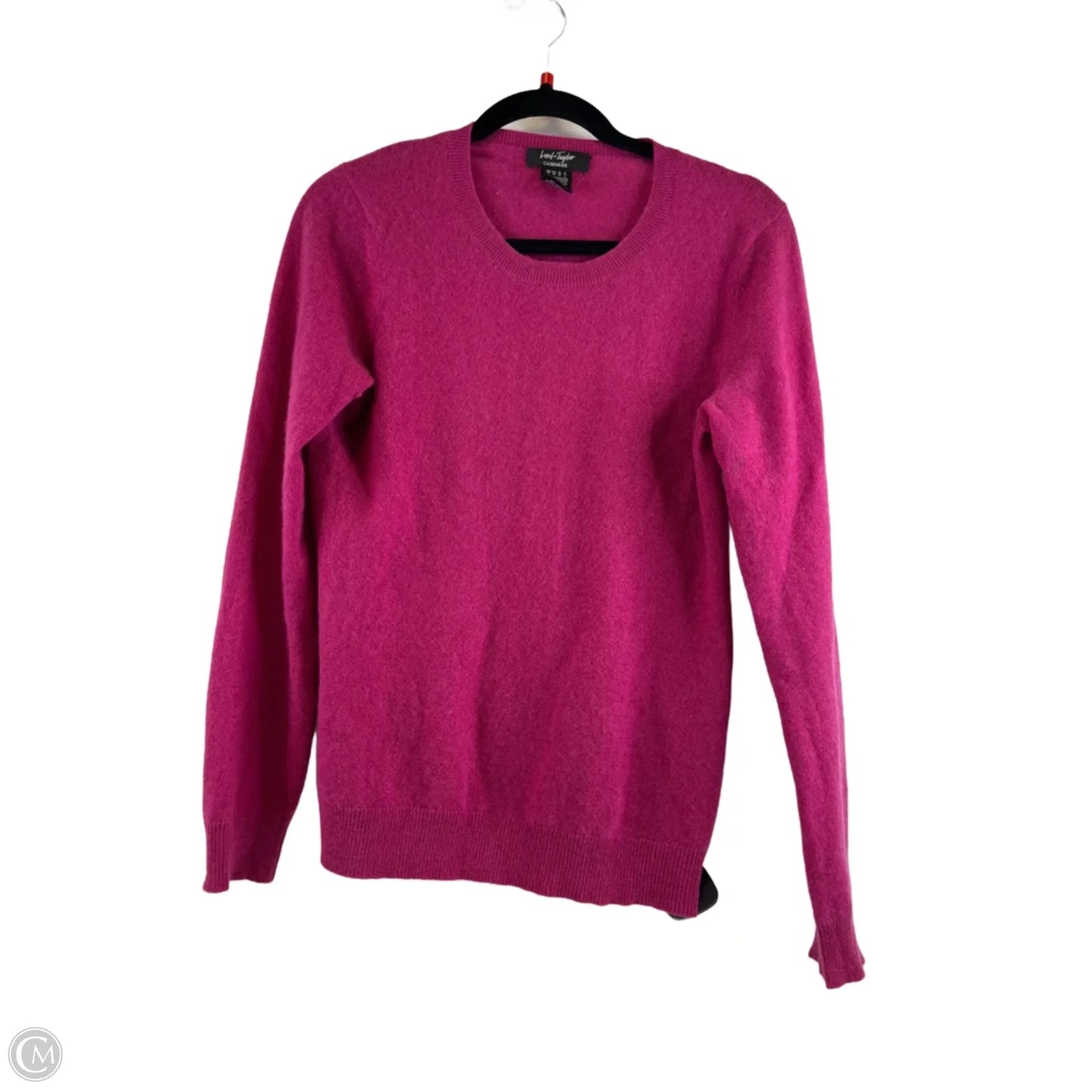 Sweater Cashmere By Lord And Taylor In Pink, Size: M