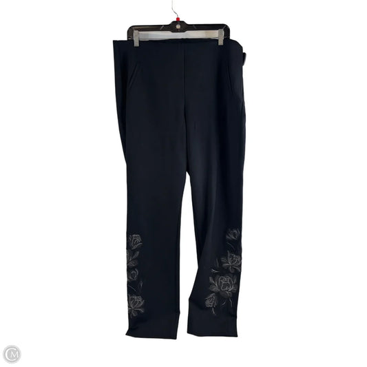 Pants Dress By Chicos In Black, Size: 14