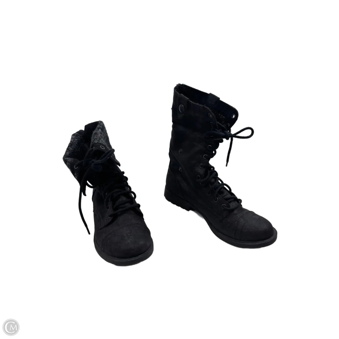 Boots Combat By Mossimo In Black, Size: 8.5