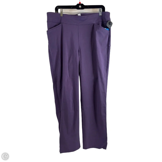 Pants Dress By Chicos In Purple, Size: 14