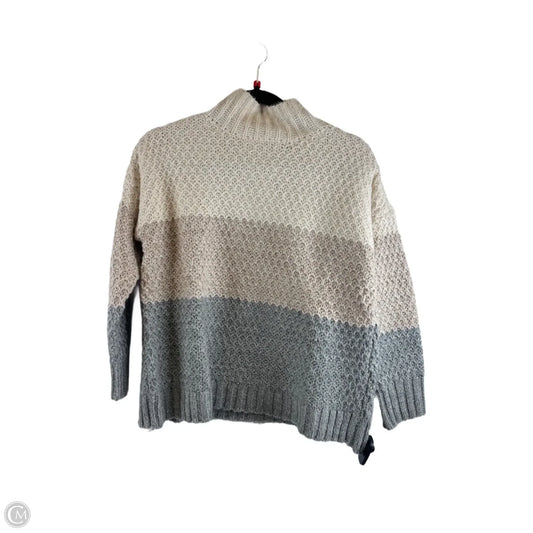 Sweater By J. Jill In Cream & Grey, Size: Sp