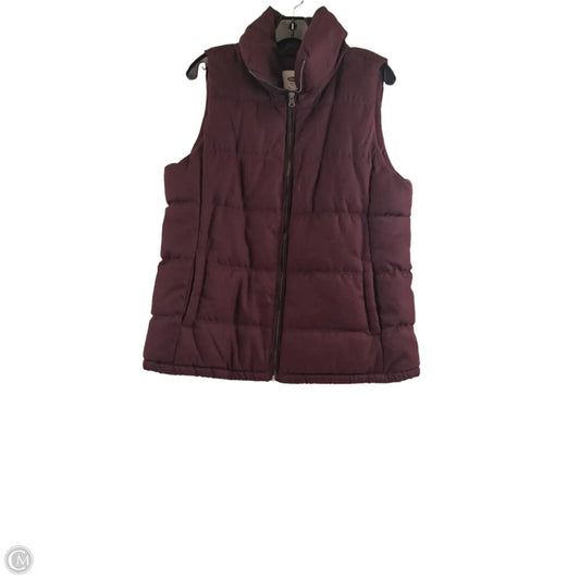 Vest Puffer & Quilted By Old Navy In Maroon, Size: L