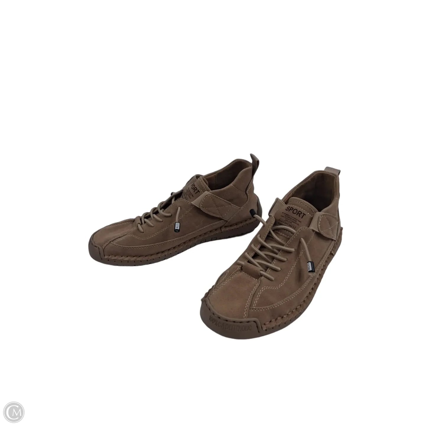 Shoes Sneakers By Clothes Mentor In Tan, Size: 7.5