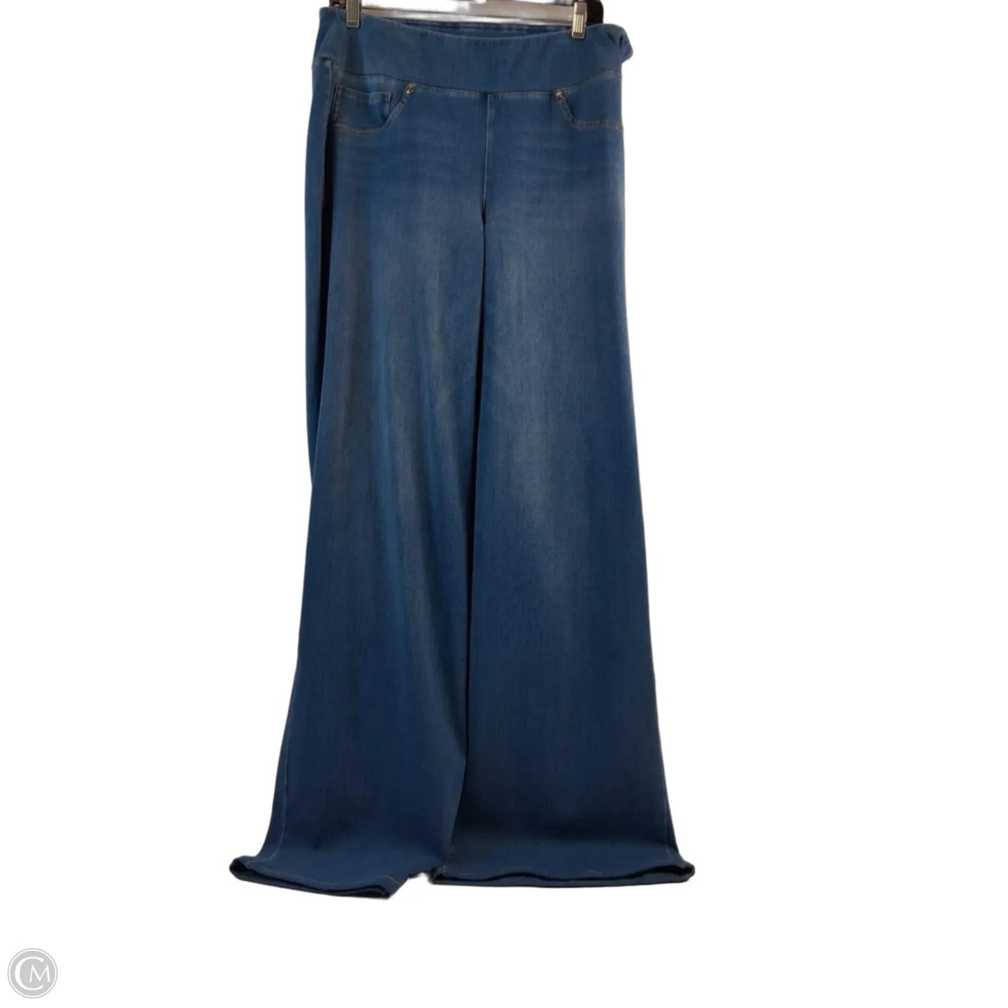 Jeans Wide Leg By Dg2 In Blue Denim, Size: 16l