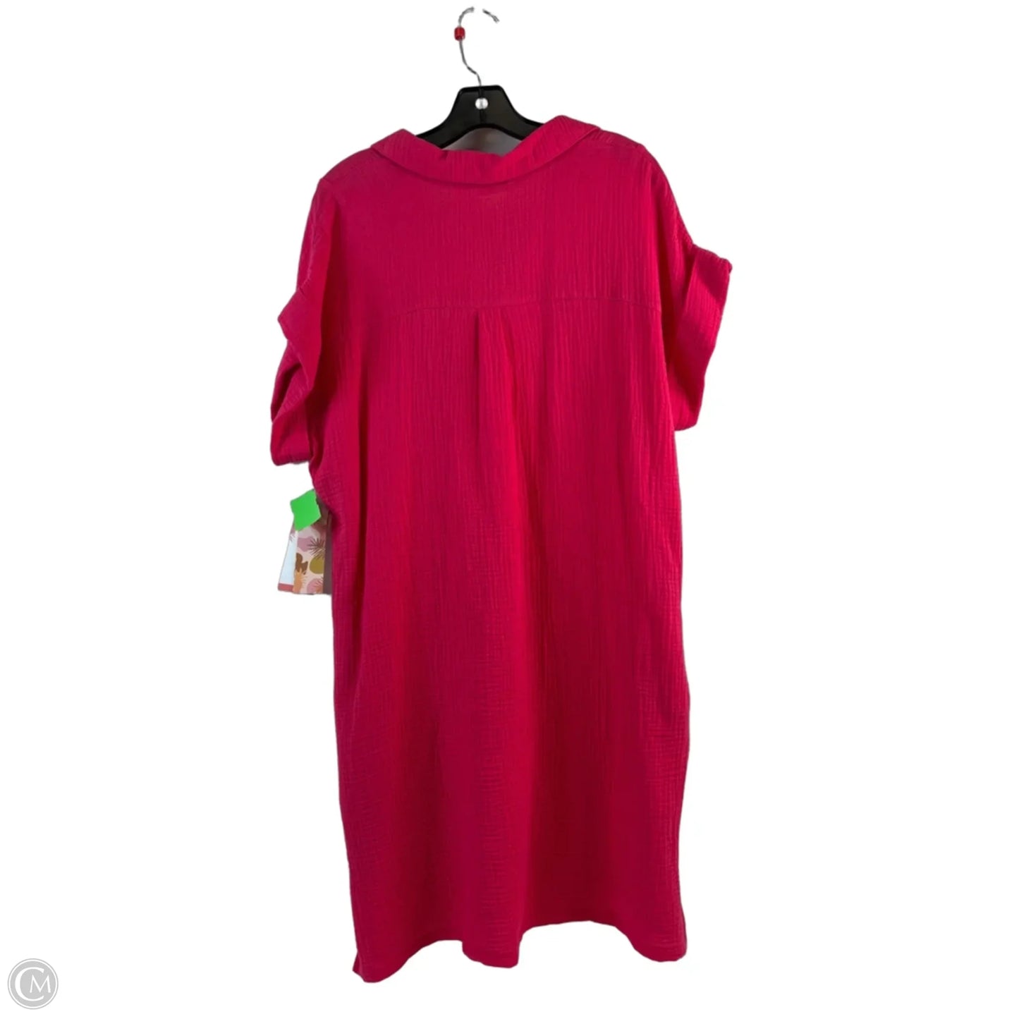 Dress Casual Short By Clothes Mentor In Pink, Size: M