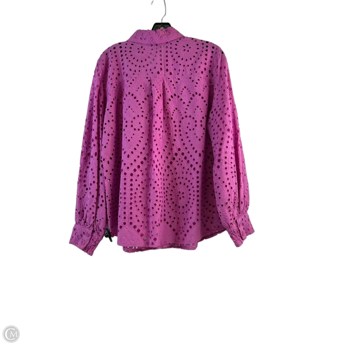Top Long Sleeve By Chicos In Purple, Size: 14