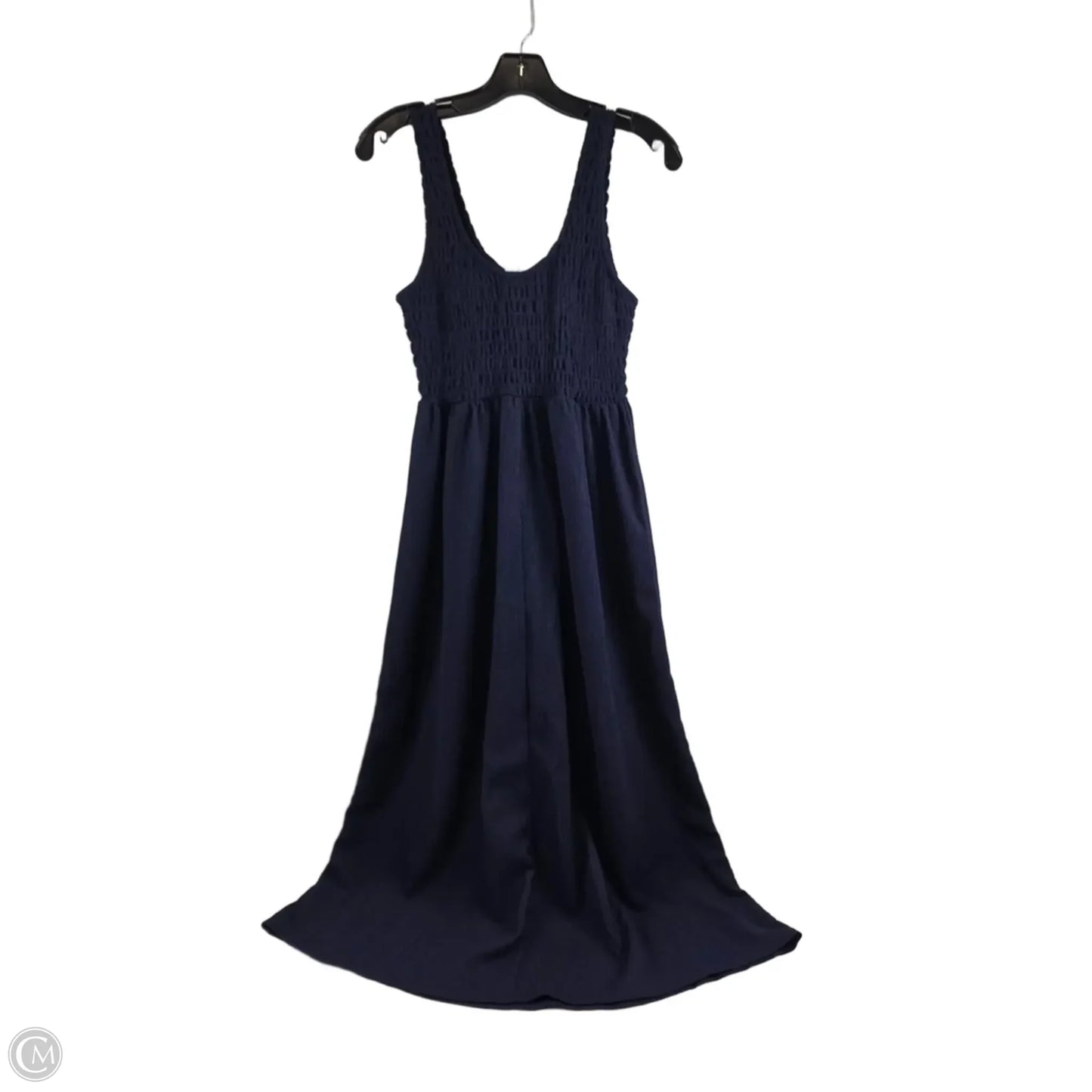 Dress Casual Midi By Old Navy In Navy, Size: Xs